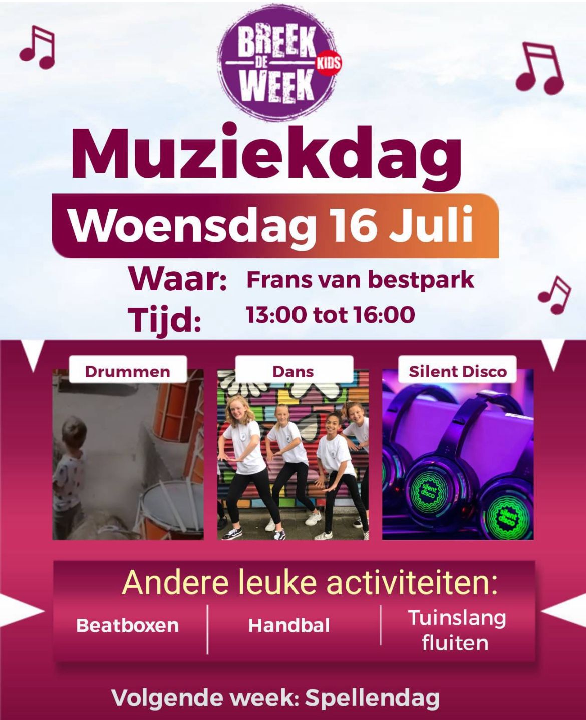 BREEKdeWEEK 16Juli2025 Muziekdag